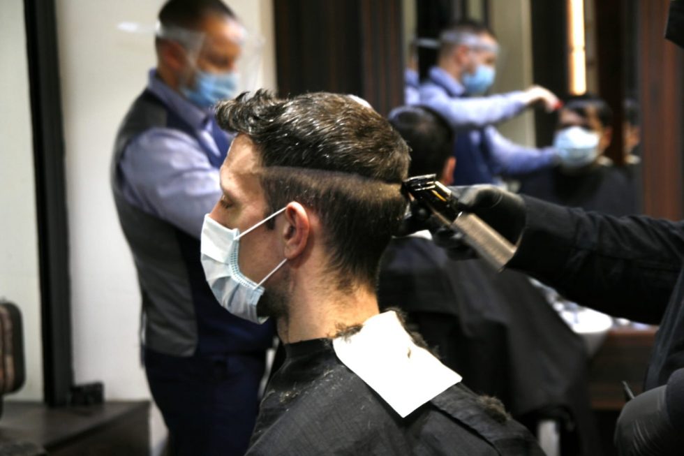 Exchange Barber Company Reopens post lockdown Bond Media Agency